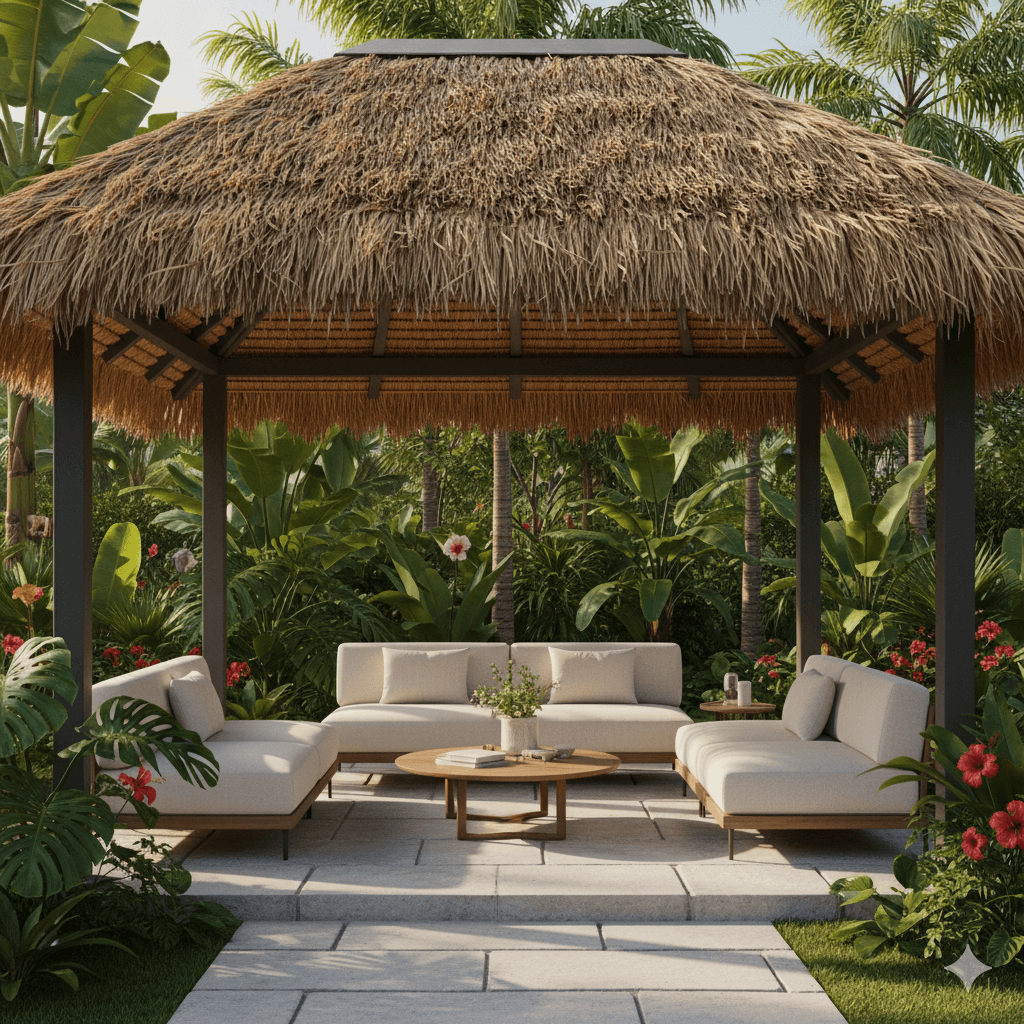 african thatch - africa style