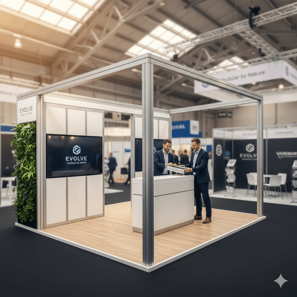 reusable exhibition stands - t3 systems